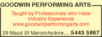 Goodwin Performing Arts - Melbourne Private Schools 5