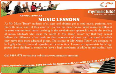 My Music Tutor - Melbourne Private Schools 1