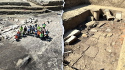 Construction workers clearing old bombs unexpectedly find 'important' ancient sanctuary Melbourne Private Schools