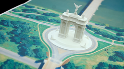 Lawyer says 250-foot Trump arch disrupts historic sightlines cherished by veterans seeking burial at Arlington Melbourne Private Schools