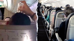 Passenger's bizarre use of drinking glass on flight leaves travelers horrified Melbourne Private Schools